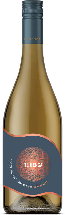 Te Henga Wines Hawkes Bay Chardonnay bottle