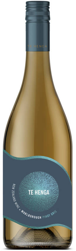 Te Henga Wines Marlborough Pinot Gris bottle