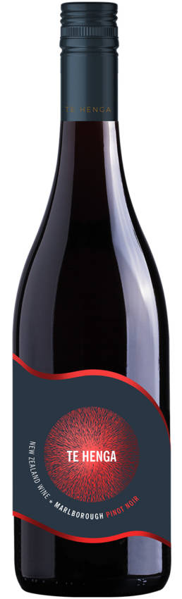 Te Henga Wines Marlborough Pinot Noir bottle